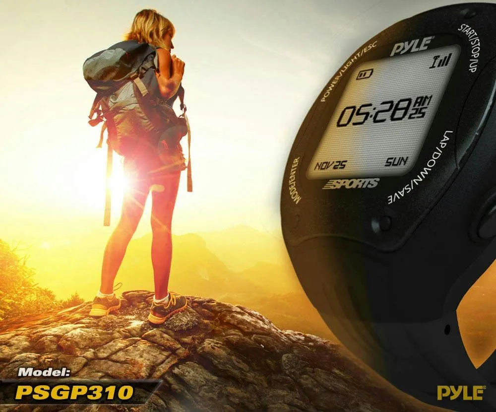 Multifunction Sports Training Wrist Watch - Smart Classic Pro Sport Exercise Running Digital Heart Rate Fitness Gear Tracker w/ GPS Navigation, Alarm, Charger, For Men / Women