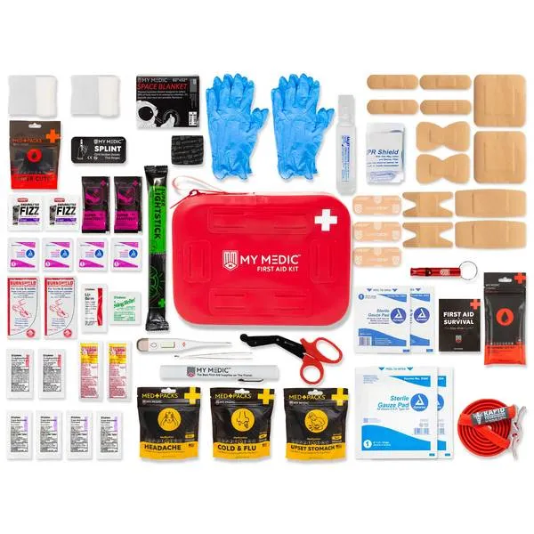 MyMedic- Stormproof Universal First Aid Kit- Red