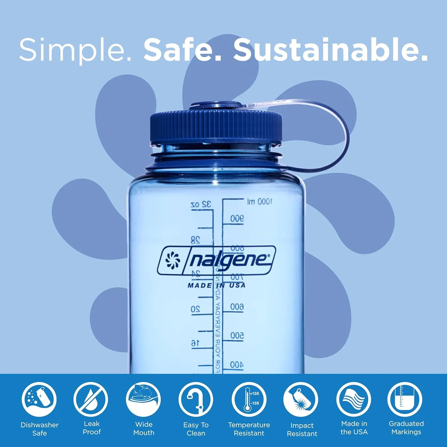 Nalgene 348770 Wide Mouth 32oz