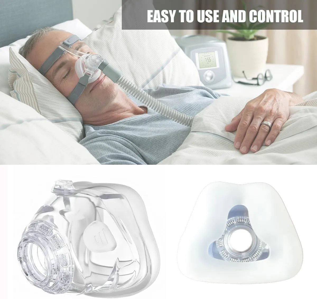 Nasal Cushion Replacement for Resmed Mirage Fx, CPAP Nasal Mask Cushion Replacement Accessories Fit for Mirage FX Nasal Guard (Standard)