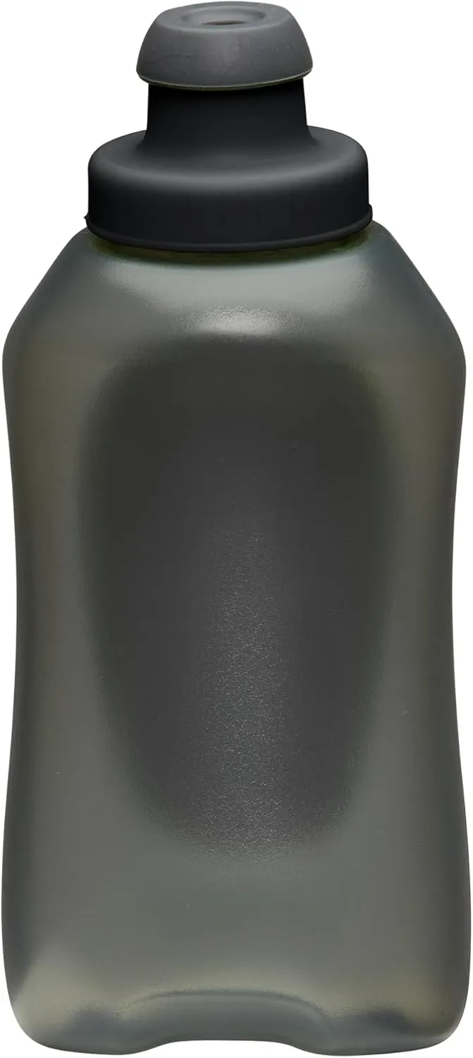 Nathan - SpeedDraw 2 12oz Flask Black/Reflective Silver OSFA