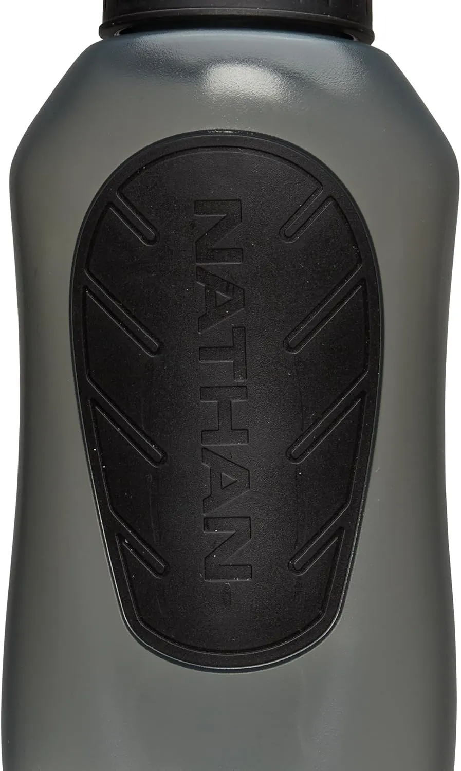 Nathan - SpeedDraw 2 12oz Flask Black/Reflective Silver OSFA