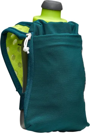 Nathan - SpeedDraw 2 12oz Flask Deep Teal/Reflective Silver OSFA