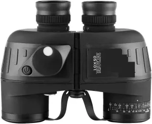 Night Vision Binoculars for Adults, 10x50 LLL Night Vision Stabilized Rangefinder Telescopes Compass Mil-itary Binoculars for Hunting & Camping (Black 1)