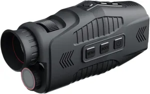 Night Vision Goggles,1080P Infrared Digital Night Vision Monocular, 5X Digital Zoom 300m Full Dark Viewing Distance, Photos & Videos, for Hunting,Camping,Travel