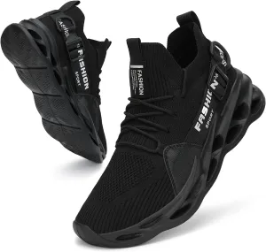 Nihaoya Mens Tennis Shoes Breathable Athletic Sneakers Lightweight Sport Shoes for Workout Walking