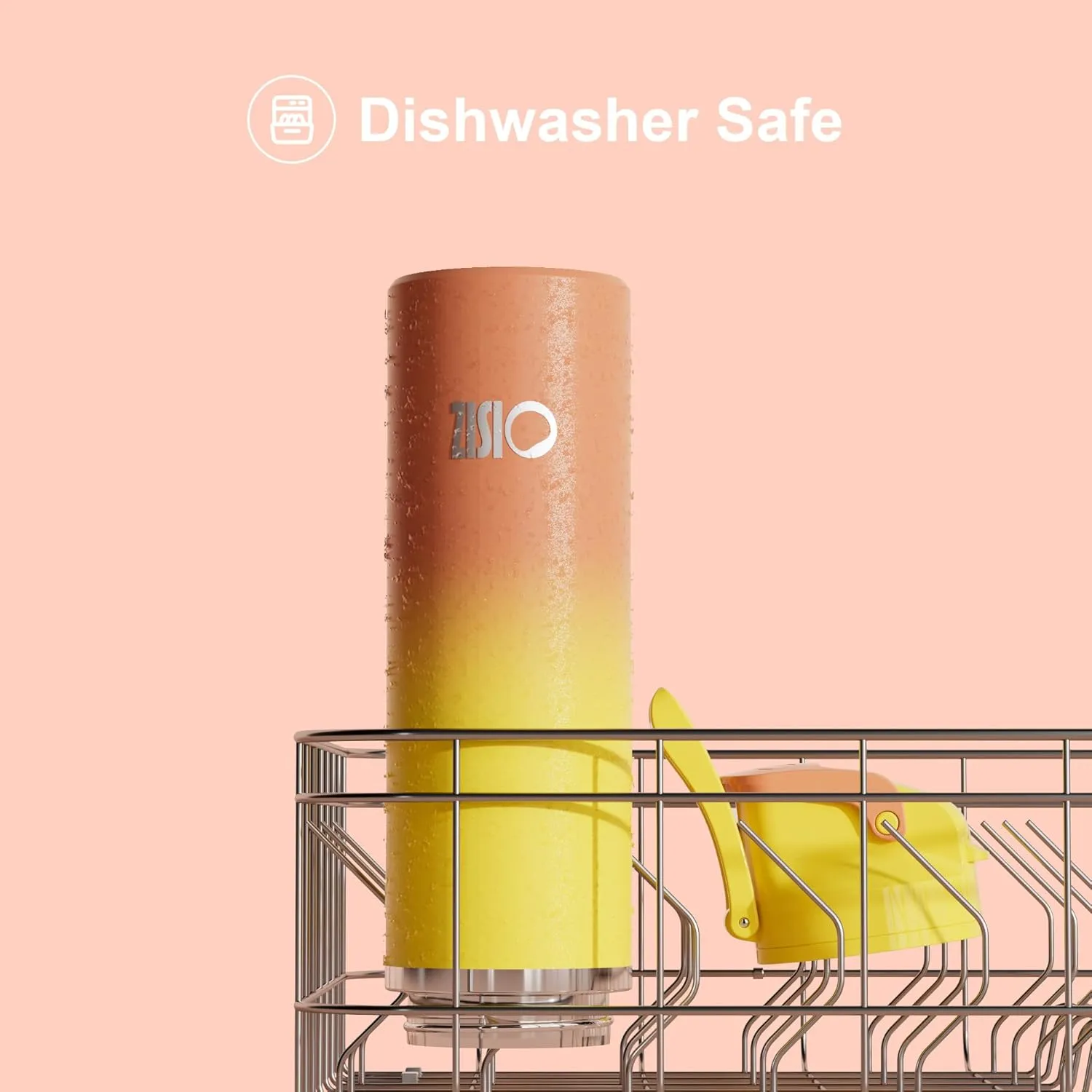 OISIZ Insulated Water Bottle 24 oz with 2-in-1 Straw and Swig Lid, Leakproof and BPA Free, Keep Cold 24H, Vacuum Stainless Steel Water Bottle for School, Travel and Sports, All Dishwasher Safe
