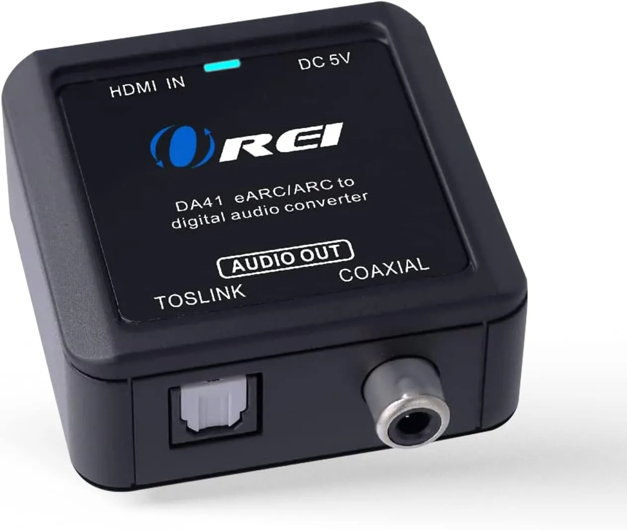 OREI eARC/ARC HDMI to Optical/Coaxial Audio Extractor, - Supports Dolby 5.1 Channel, DTS 5.1, LPCM 2.0 Channel HDTV Soundbar Speaker Amplifier (DA41)