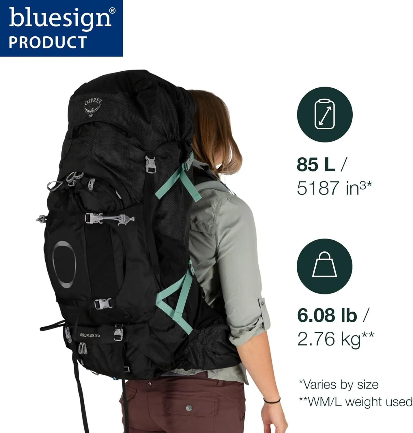 Osprey Ariel Plus 85 Women's Backpacking Pack