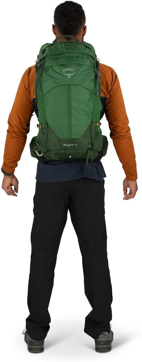 Osprey Stratos 24L Men's Hiking Backpack, Tunnel Vision Grey
