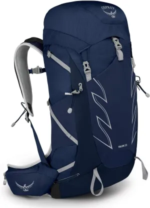 Osprey Talon 33L Men's Hiking Backpack with Hipbelt, Ceramic Blue, S/M