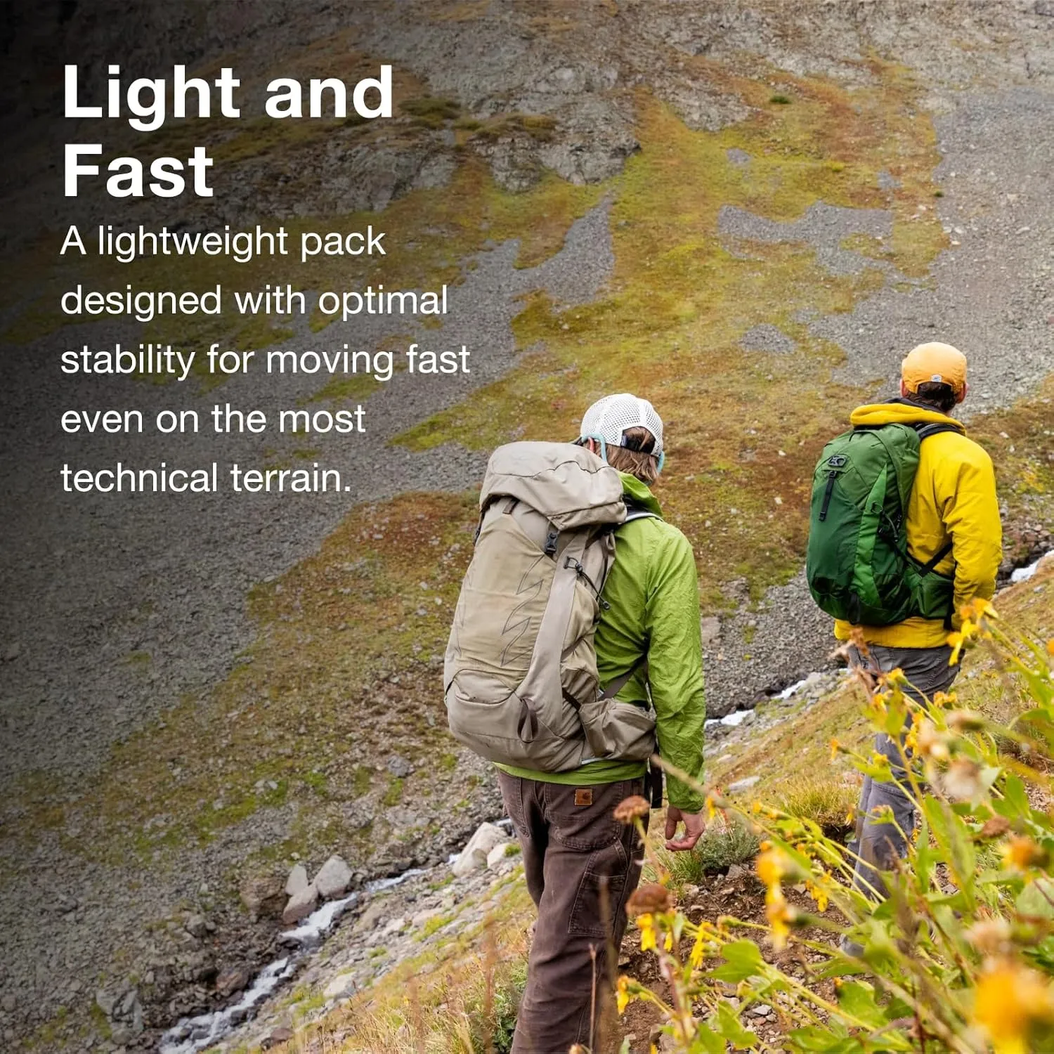 Osprey Talon 33L Men's Hiking Backpack with Hipbelt, Ceramic Blue, S/M