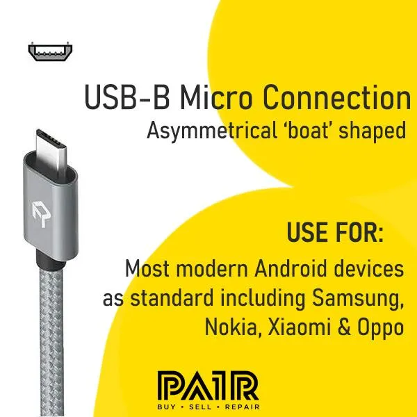 OtterBox Micro-USB to USB-A Charging Cable 1M