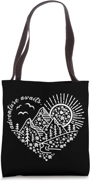 Outdoor Nature Adventure Buddies And So The Adventure Begins Tote Bag