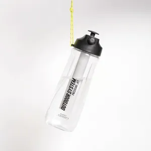 Outdoor System Pressure Jet Spray Bottle 700ml, 24oz Portable Personal Water Bottle Spray Mister w/Jet, Shower or Mist Settings, Hand Body Wash, Camp Shower, Face Mister, Beach, Gym, Camping, Boating