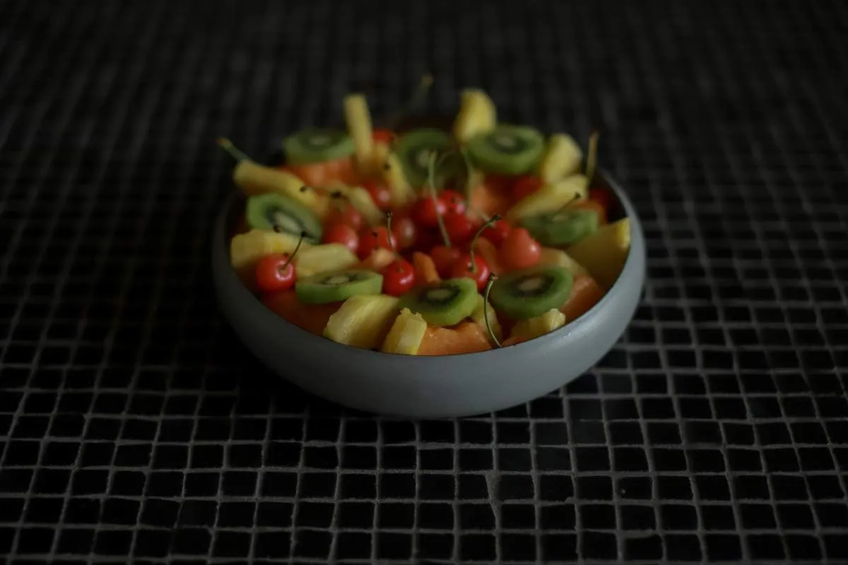 Ovject O-EBL24-MBK Enamel Bowl/Matte Black, 9.4 inches (24 cm)