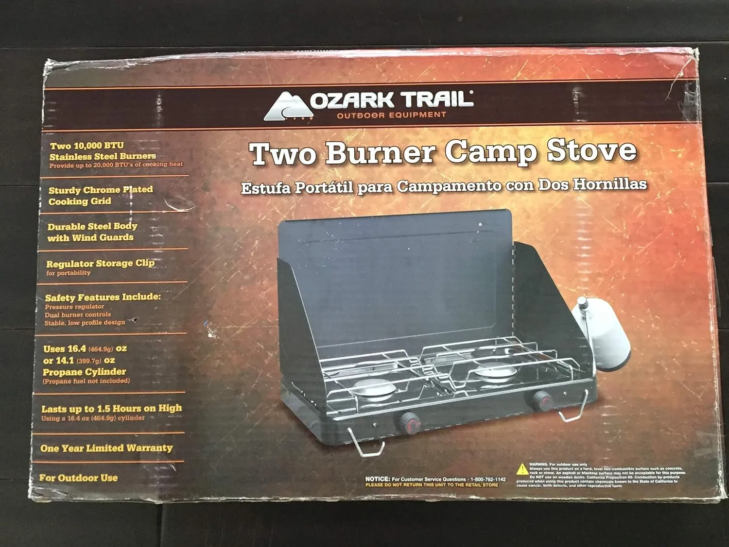 Ozark Trail 2 Burner Camp Stove