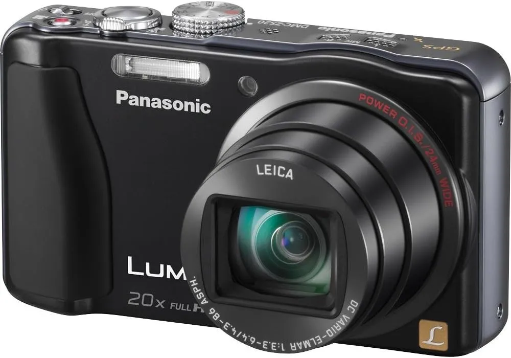 Panasonic Lumix ZS20 14.1 MP High Sensitivity MOS Digital Camera with 20x Optical Zoom (Black) (OLD MODEL)