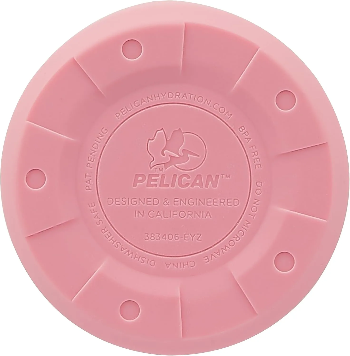 Pelican Hydration Pelican Pacific™ 26 oz Vacuum Insulated Tumbler - Recycled Stainless Steel Double Wall Travel with Dual Lid, Powder Coated Insulated Water Bottle For Cold Drinks, Blush