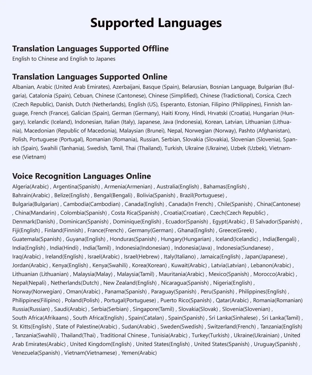 PenPower WorldPenScan Go - Translation Pen with Scanning, Reading, Audio Recording, Live Interpretation, and AI English Learning Platform for Kids & Adults
