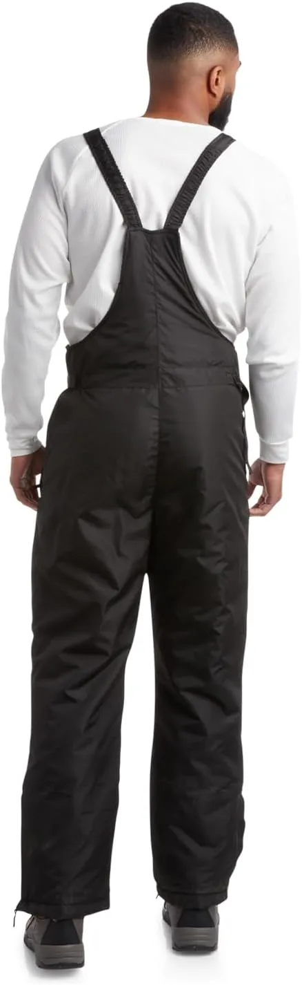 Perry Ellis Men's Snow Bib - Insulated Waterproof Snow Pants Ski/Snowboard Overalls (M-3XL)