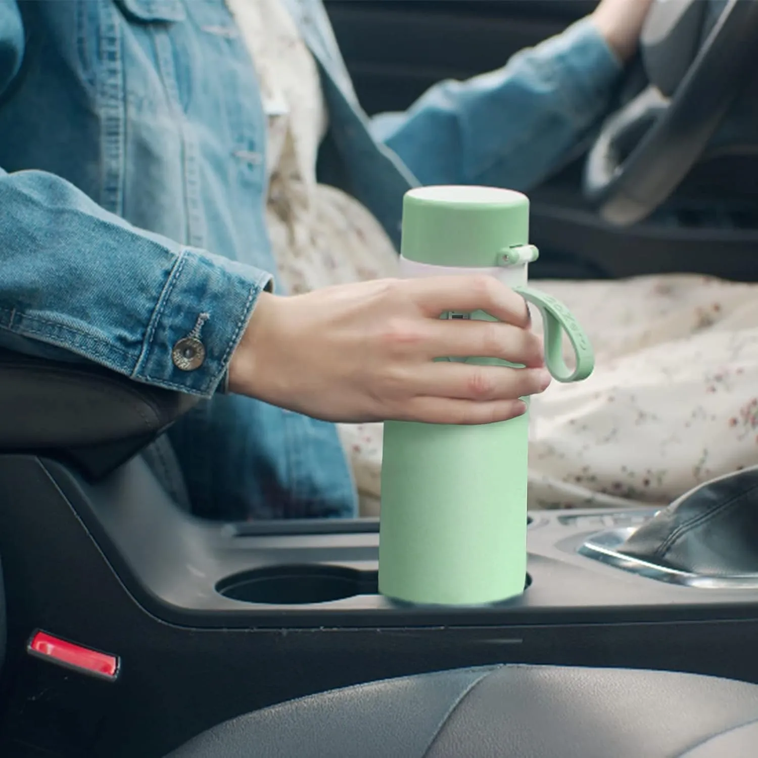 PHILIPS Water Bottle with Filter, Filter Water Bottle Stainless Steel with GoZero Everyday BPA-Free Tap Water Filter, Water Filter Bottle Keep Drink Cold 24 Hours