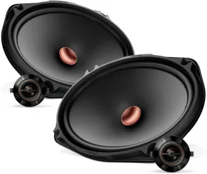 Pioneer TS-D69C, 2-Way Car Audio Speakers, Full Range, Clear Sound Quality, Easy Installation and Enhanced Bass Response, 6 x 9” Speakers, Black