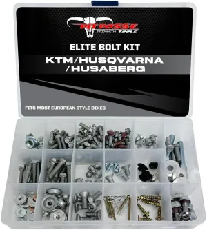 Pit Posse PP2709KTM KTM 210-Piece Metric Motorcycle Assortment Bolt Kit for KTM 690 SMC, KTM 660 SMC, KTM 625 SXC MXC, KTM 250SX F, KTM 450 EXC SX MXC, KTM 65 125 SX EXC MXC, Husaberg, Husqvarna