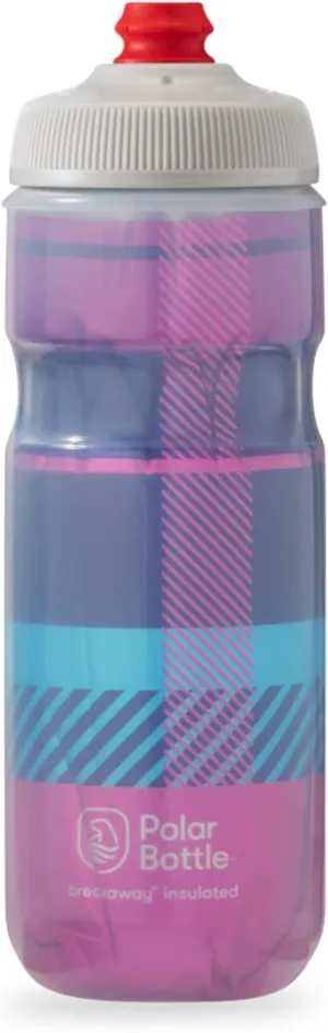 Polar Bottle Breakaway Insulated by HydraPak (20oz & 24oz) - BPA Free, Cycling & Sports Squeeze Water Bottle