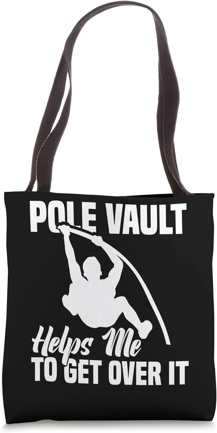 Pole Vaulting Shoes Pole Vaulter Spikes Gloves Pole Vault Tote Bag