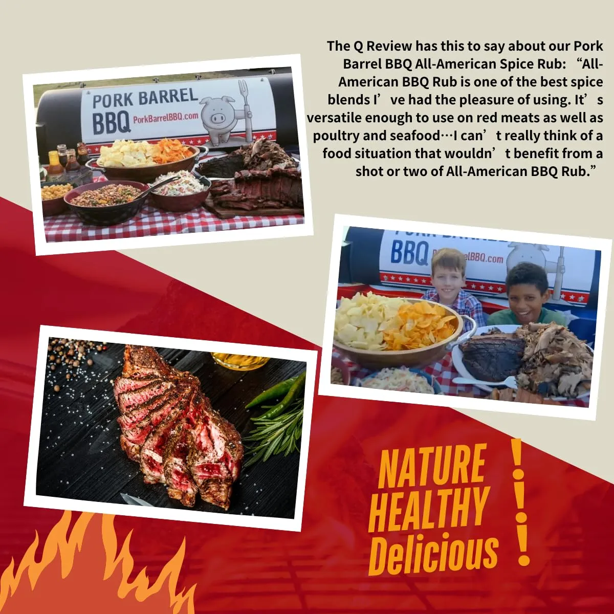 Pork Barrel BBQ Seasoning Rub Vareity Pack | All American Spice, Steak and Chicken, All Purpose BBQ Rub - Keto, No MSG, Gluten-Free and Sugar-Free | Grill Seasoning Rub for Beef, Steak, Burgers, Pork, and Chicken | Gift for Father, Man
