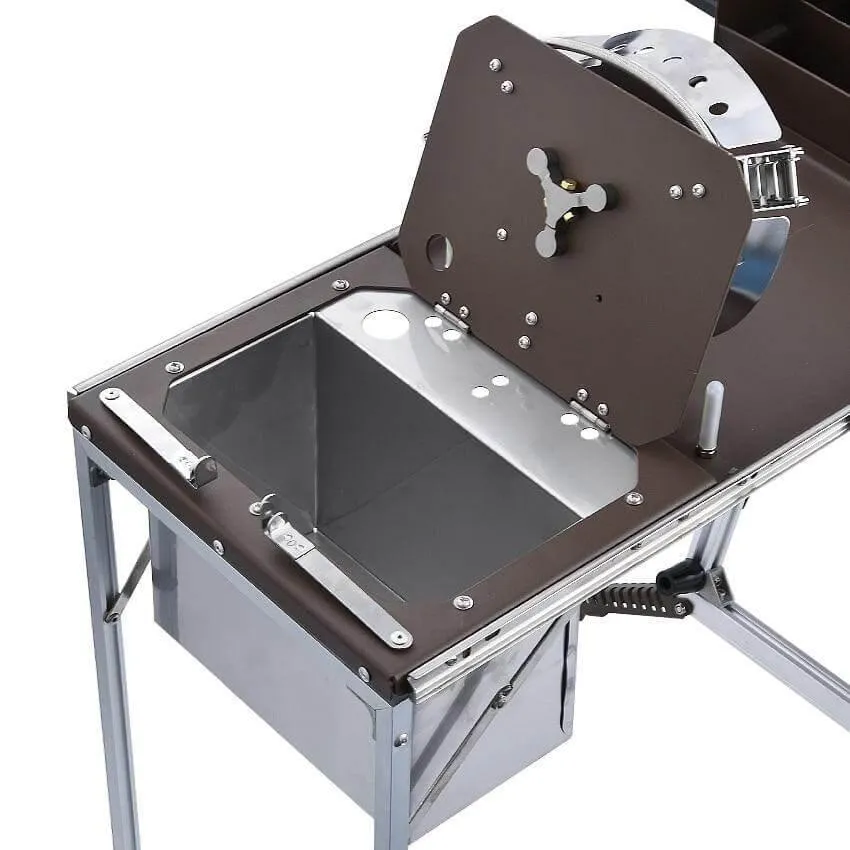 Portable Camping Kitchen - Foldable Outdoor Cooking Station