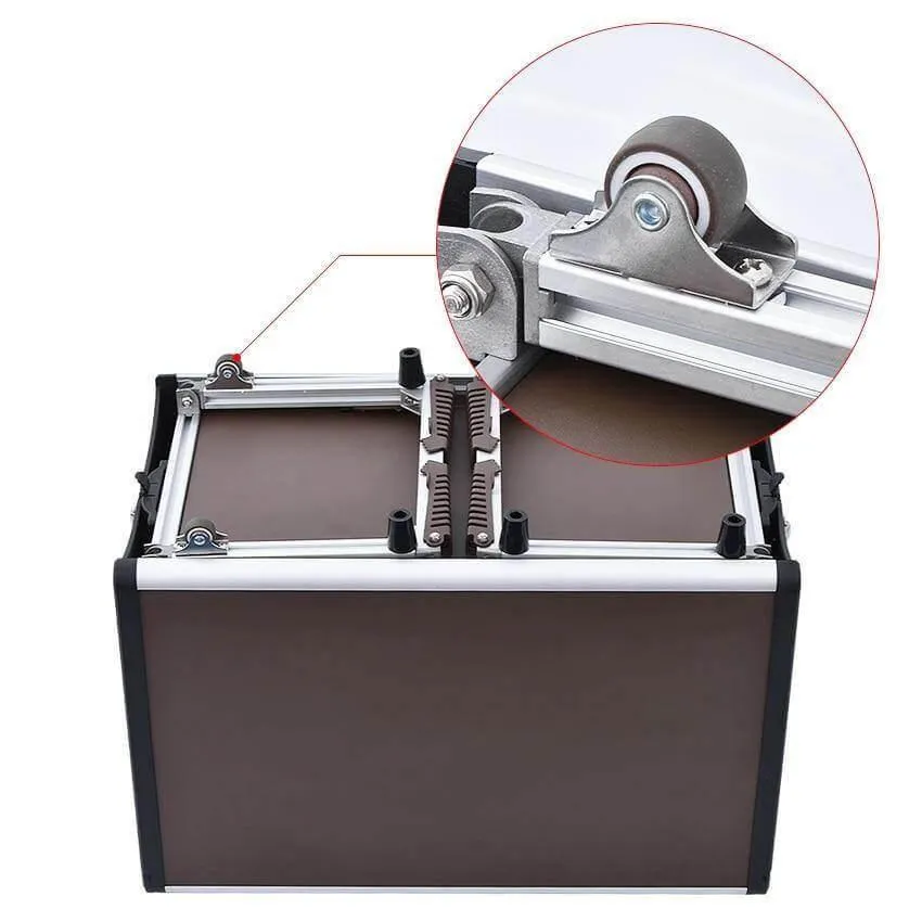 Portable Camping Kitchen - Foldable Outdoor Cooking Station