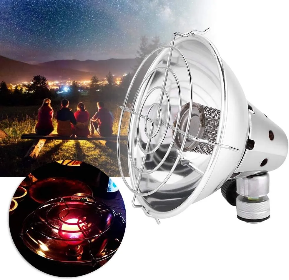 Portable Gas Heater, Travel Camping Tent Warm Cover Outdoor Portable Mini Gas Heater Indoor Safe Propane Heater Outdoor Warmer