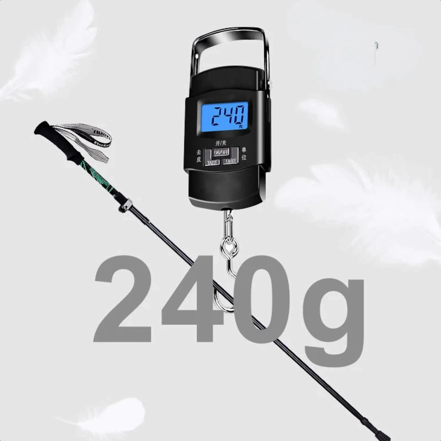 Portable Lightweight Collapsible Trekking Pole for Hiking
