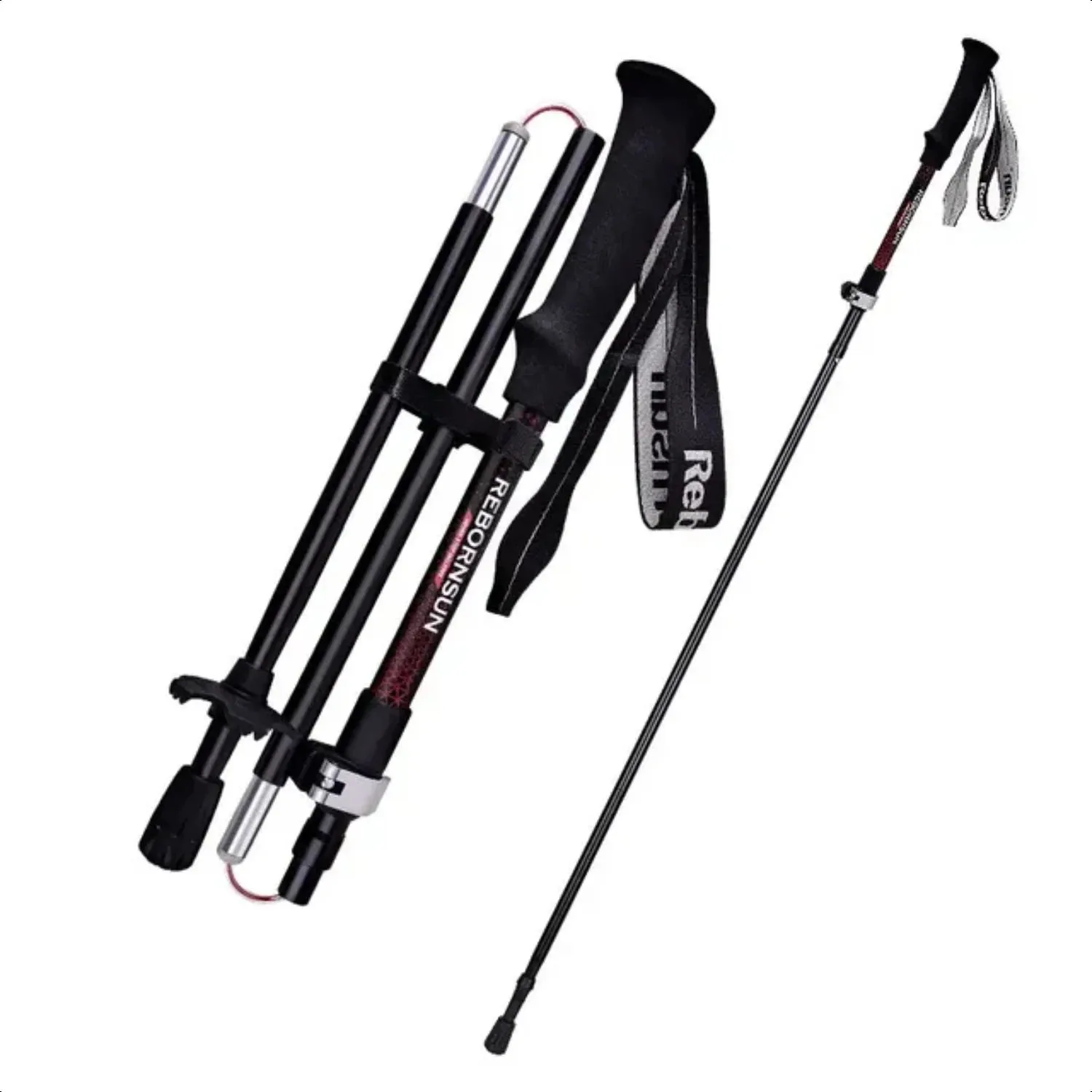 Portable Lightweight Collapsible Trekking Pole for Hiking