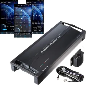 Power Acoustik RZ5-2500DSPB Class D 5 Channel Amp w/DSP and Bluetooth 100x4 at 4-Ohm, 150x4 at 2-Ohm   600w x 1 Selectable Acc or Signal Sense Turn On