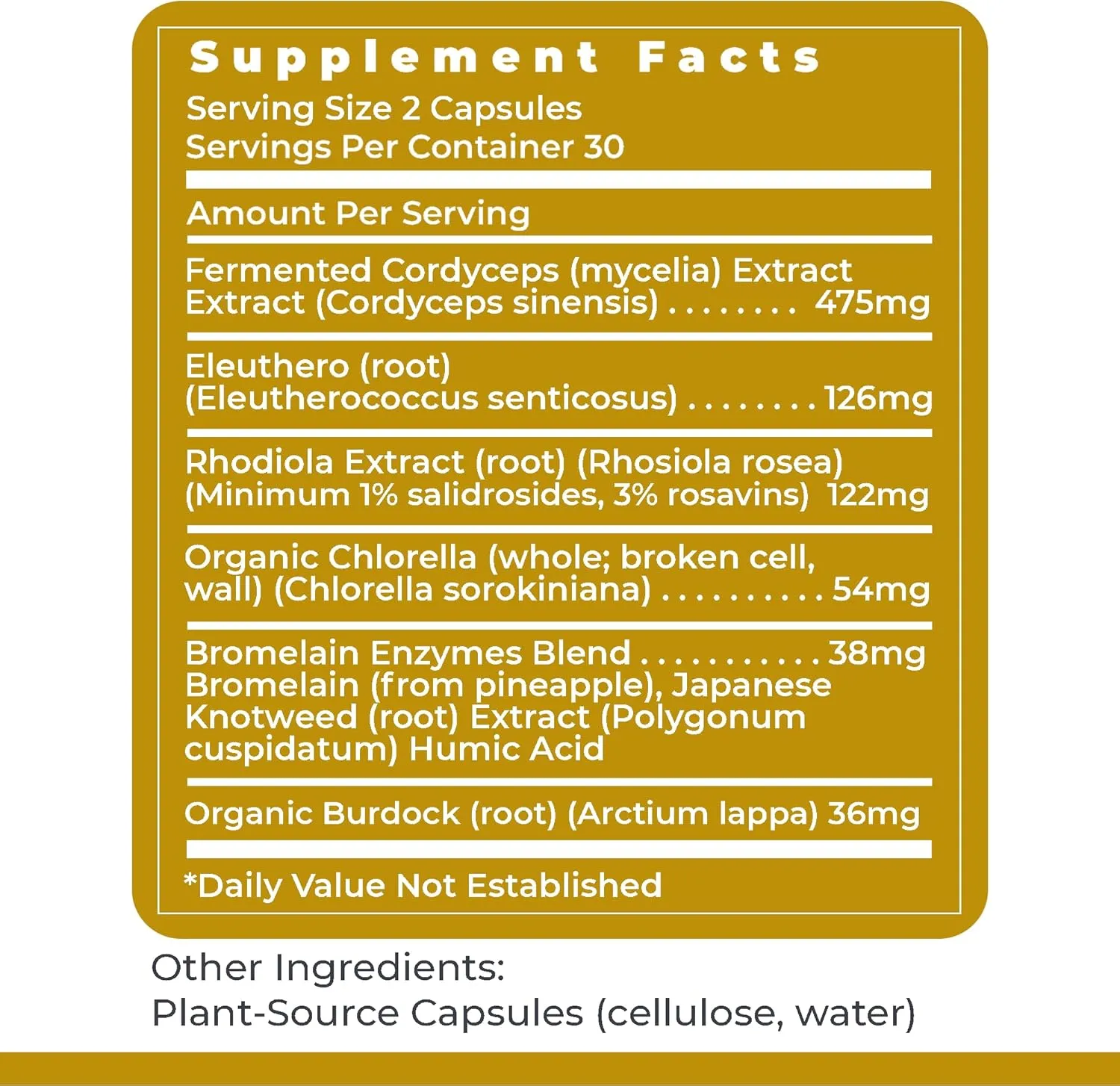 Premier Research Labs: 30 Servings-AdrenaVen - Adrenal Health Supplement, Supports Adrenal Gland Health and Stress Response - Organic Adrenal Health - 60 Plant-Source Capsules