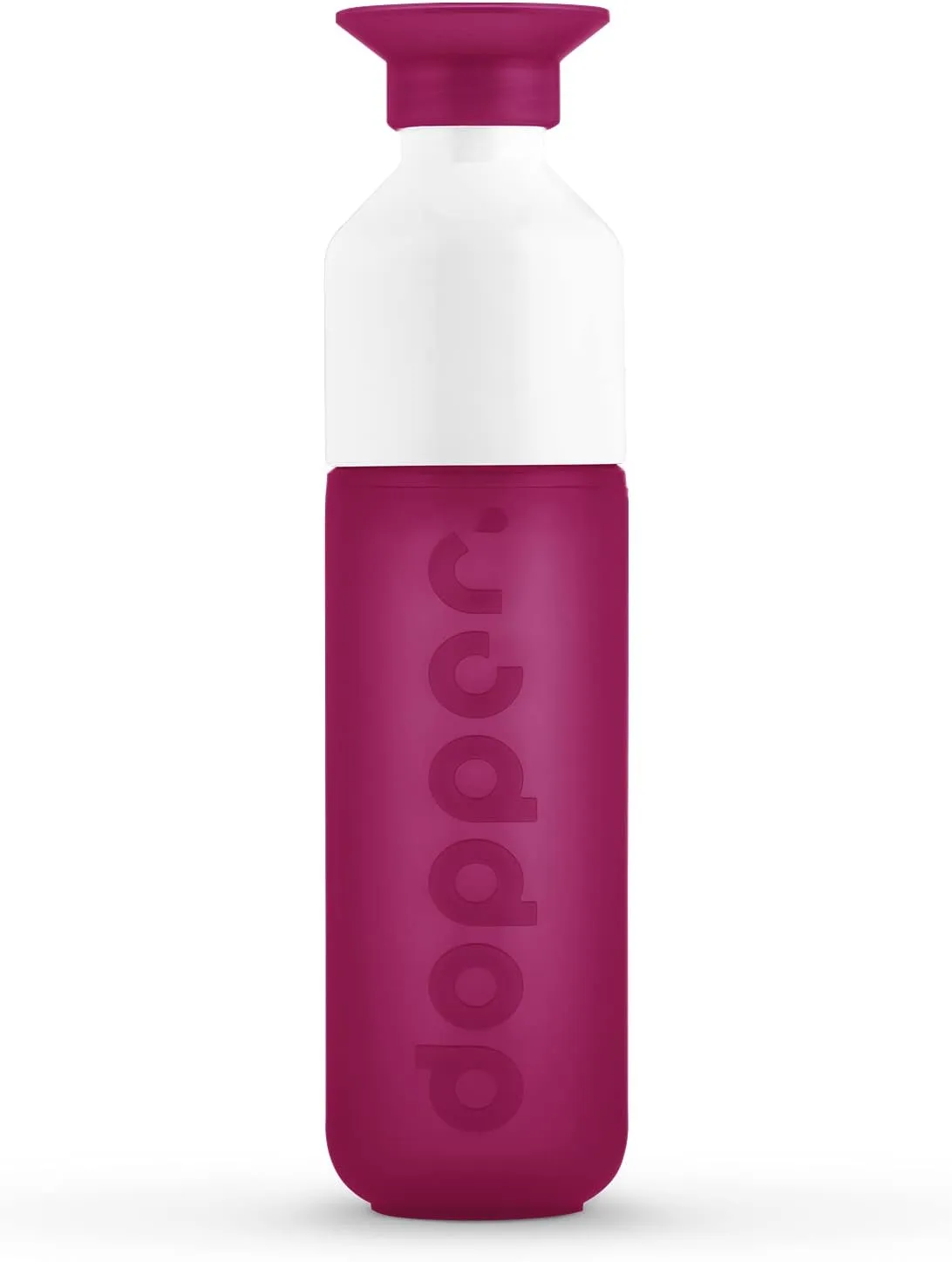 Preserve Dopper Water Bottle, 15.25 Ounce, Funky Fuchsia