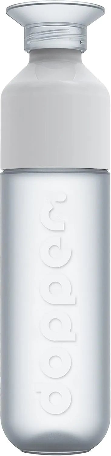 Preserve Dopper Water Bottle, 15.25 Ounce, Pure White