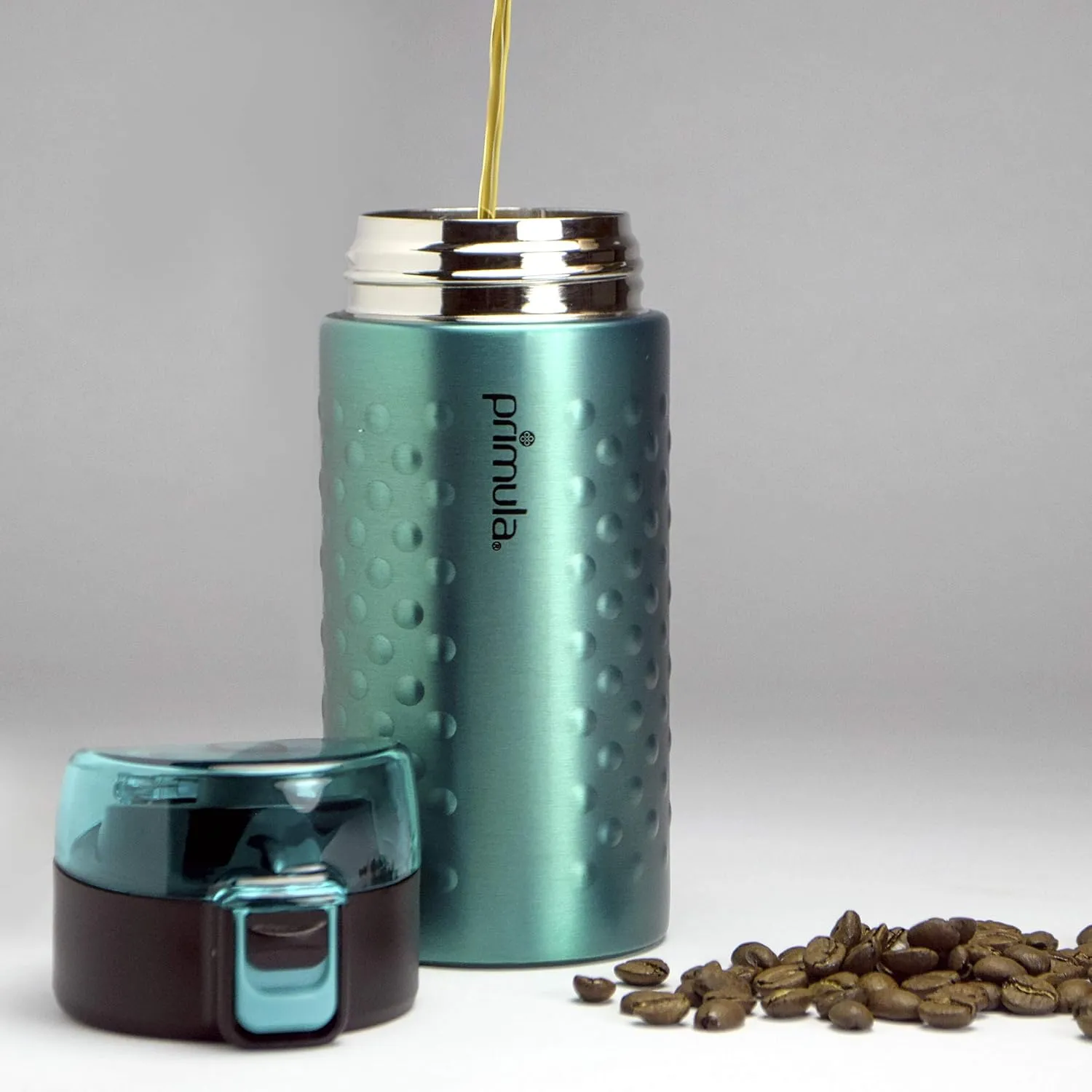 Primula Hamilton Water Bottle Single Serve Double Wall, 12 oz, Teal