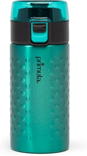 Primula Hamilton Water Bottle Single Serve Double Wall, 12 oz, Teal
