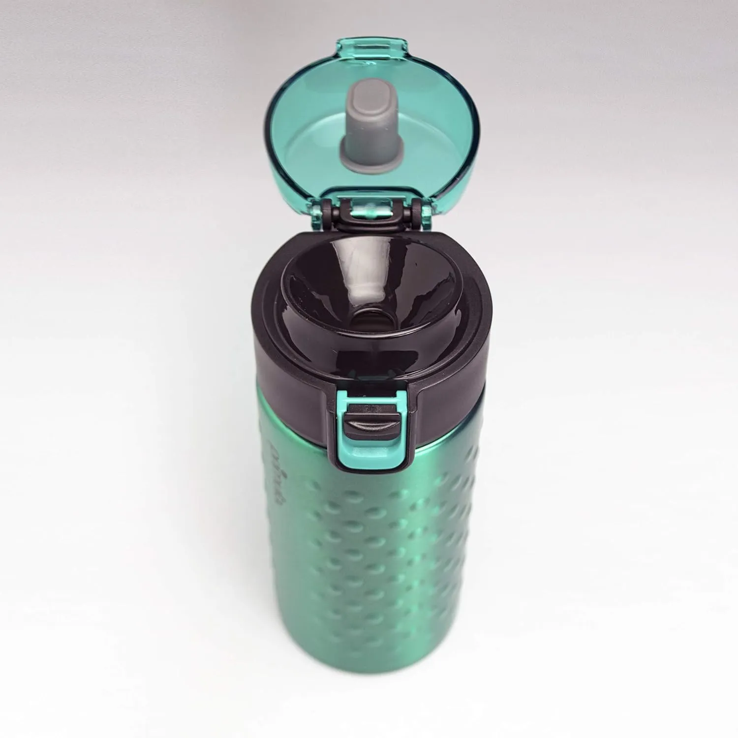 Primula Hamilton Water Bottle Single Serve Double Wall, 12 oz, Teal