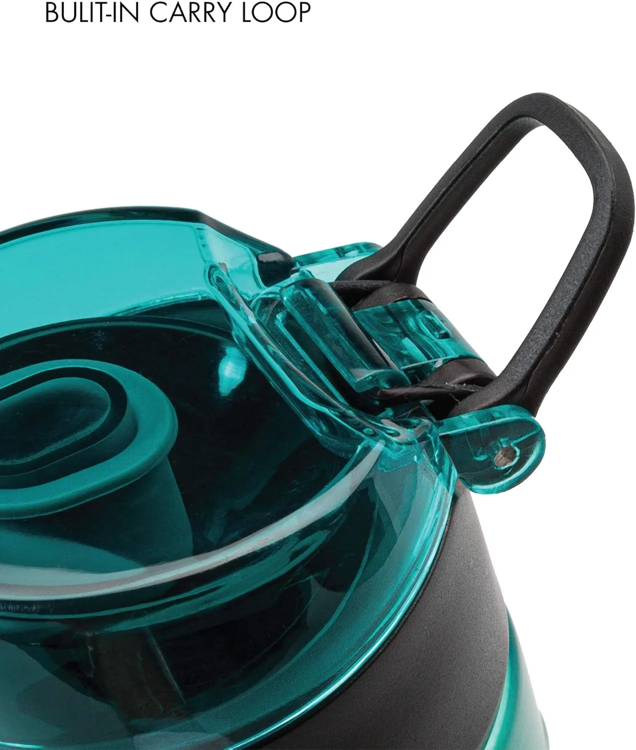 Primula Hamilton Water Bottle Single Serve Double Wall, 12 oz, Teal