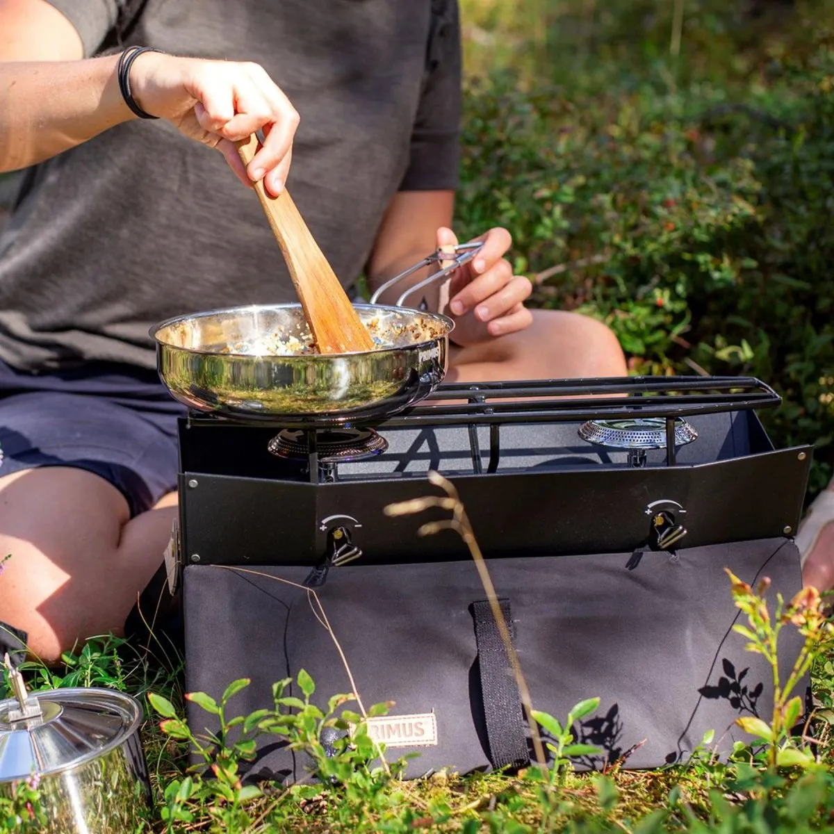 Primus Onja Stove DUO compact dual camping stove burner outdoor kitchen cookware