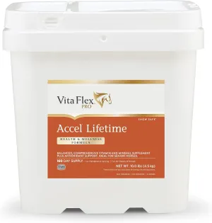 Pro Accel Lifetime Health & Wellness Formula Supplement for Horses, 10 lb