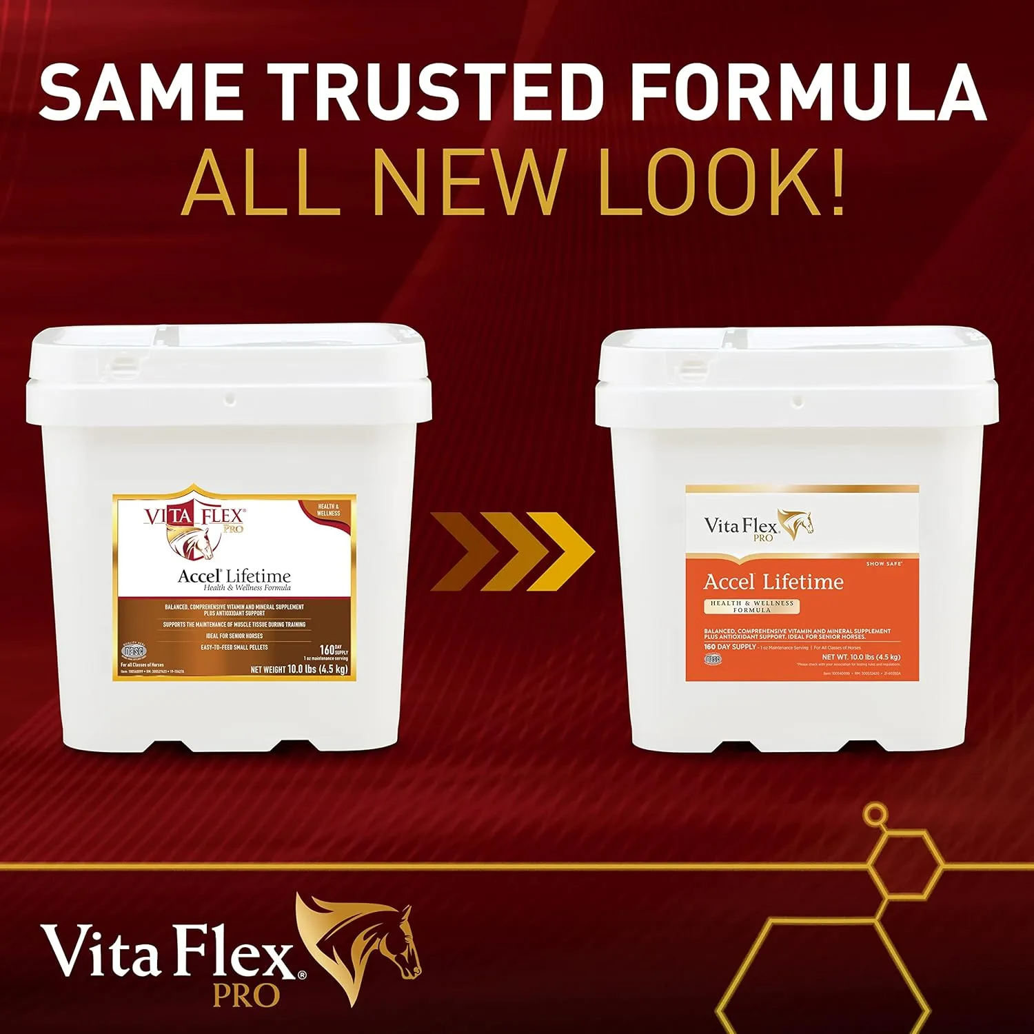 Pro Accel Lifetime Health & Wellness Formula Supplement for Horses, 10 lb
