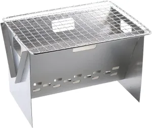 Propane Camp Stove for Travel Camping Stove Stainless Steel Backpacking Stove Mini Folding Wood Burner with Storage Bag for Outdoor Cooking Camping Picnic BBQ