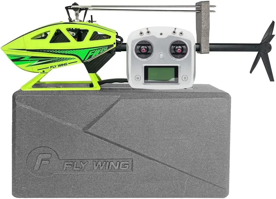 RC Helicopter FW450 V3 6CH 3D Auto Acrobatics GPS Altitude Hold RTF RC Helicopter with H1 Flight Control System (Green)