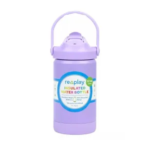 Re-Play - 12 Oz Insulated Recycled Stainless Steel Water Bottle, Lavender